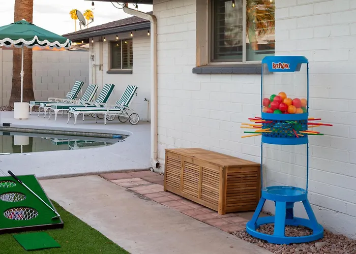 Retro Rec Club: Pool, Firepit, X-pingpong Near Asu * Tempe